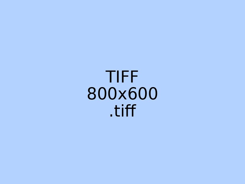 TIFF medium